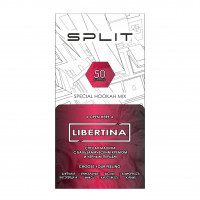 Бестабачная смесь Split - Libertina (Малина, Крем, Перец) 50 гр