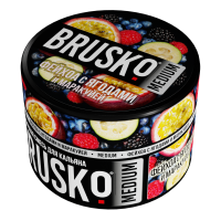 Бестабачная смесь BRUSKO Medium - Фейхоа с ягодами и маракуйей 50 гр